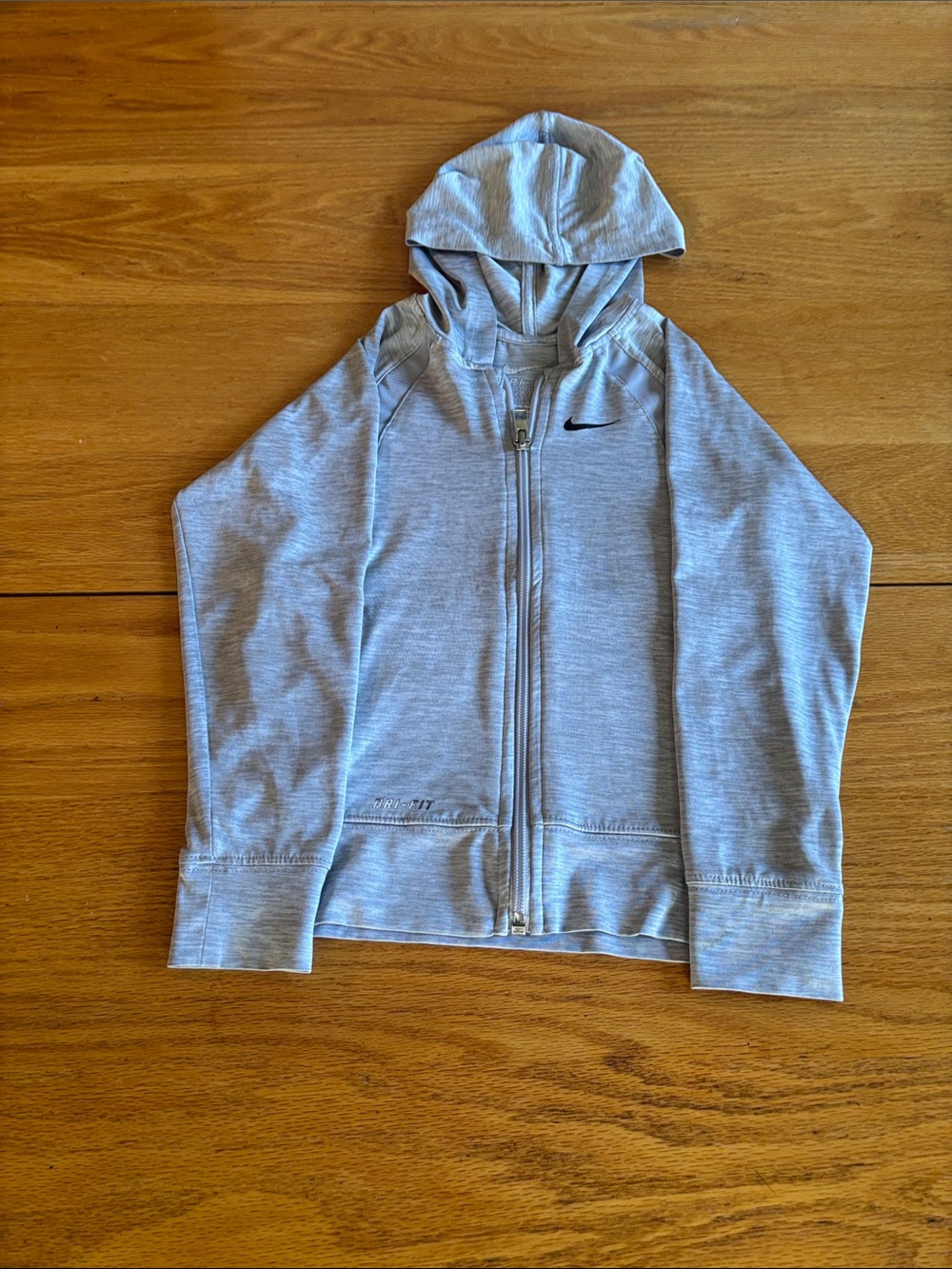 Kids Nike Black zippered sweatshirt and kids Gray Hoodie - Picture 5 of 6